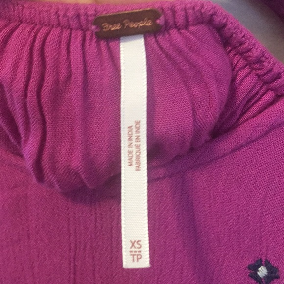 B2G1 Free People purple floral dress - Picture 6 of 8